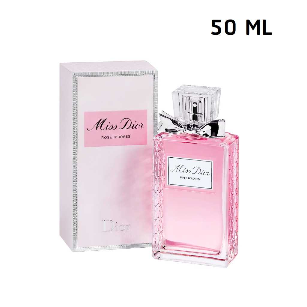 (50 ML) Christian Dior Miss Dior Rose N' Roses EDT 50 ml. กล่องซีล ป้ายคิงพาวเวอร์