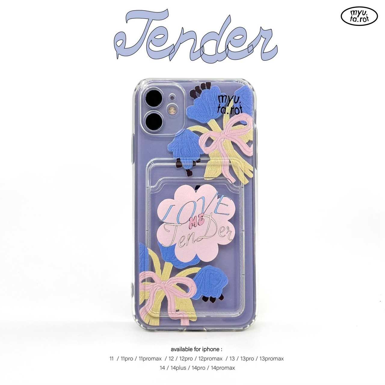 iPhone case with card holder - Tender