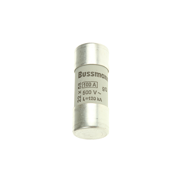 FUS-Eaton 100A Ceramic Cartridge Fuse, 22 x 58mm