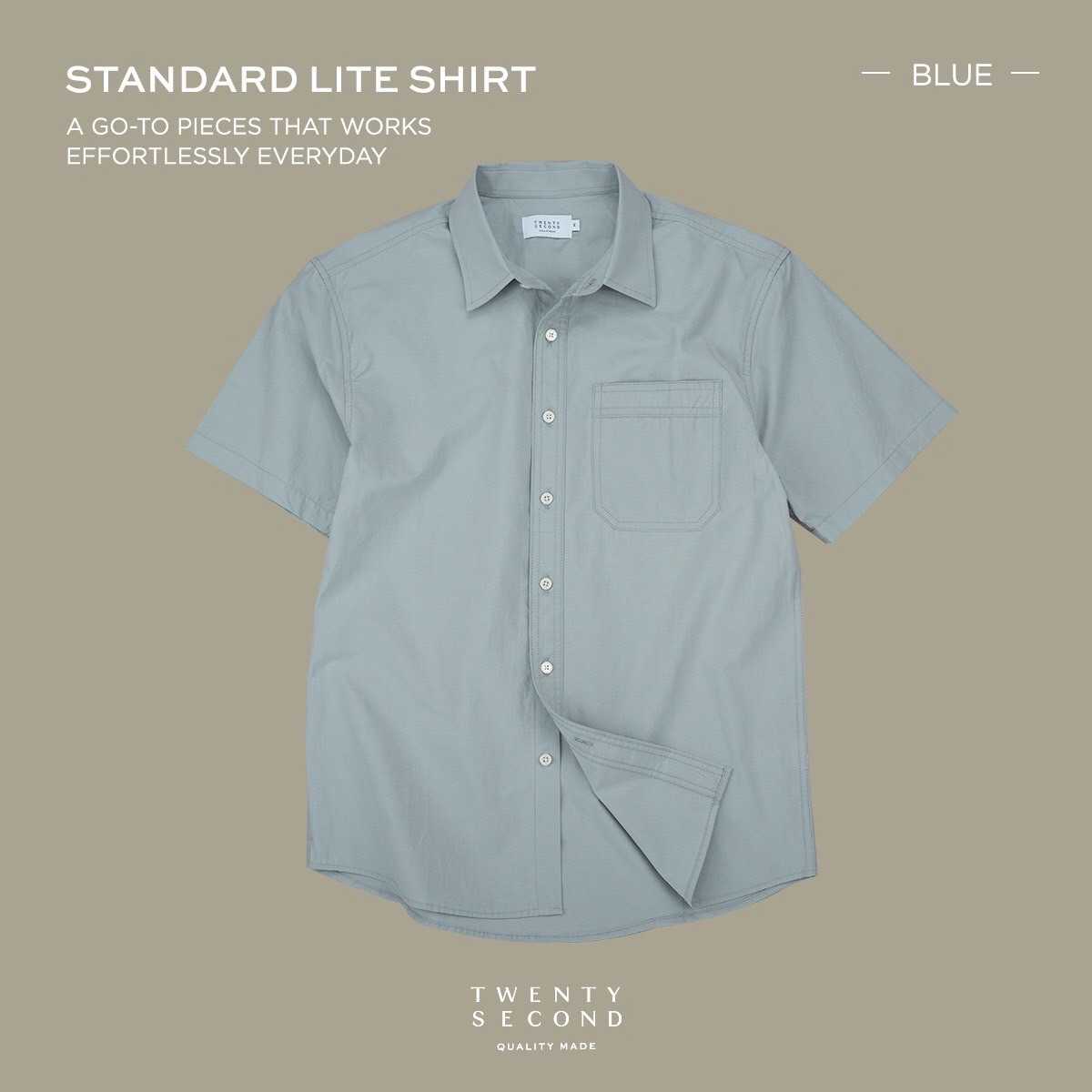 STANDARD LITE SHIRT - BLUE