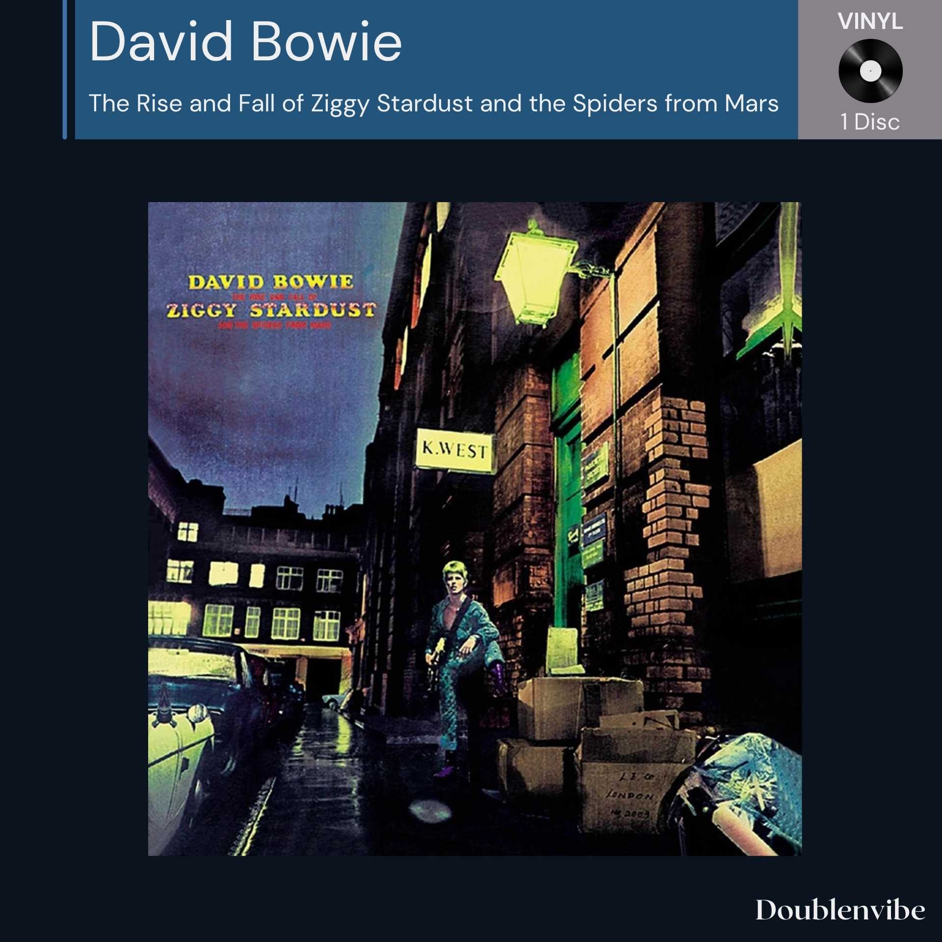 [ใหม่และซีล] Vinyl David Bowie - The Rise and Fall of Ziggy Stardust and the Spiders from Mars