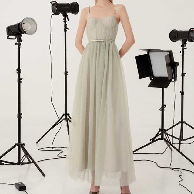 PF23 | EMBROIDER TULLE GOWN