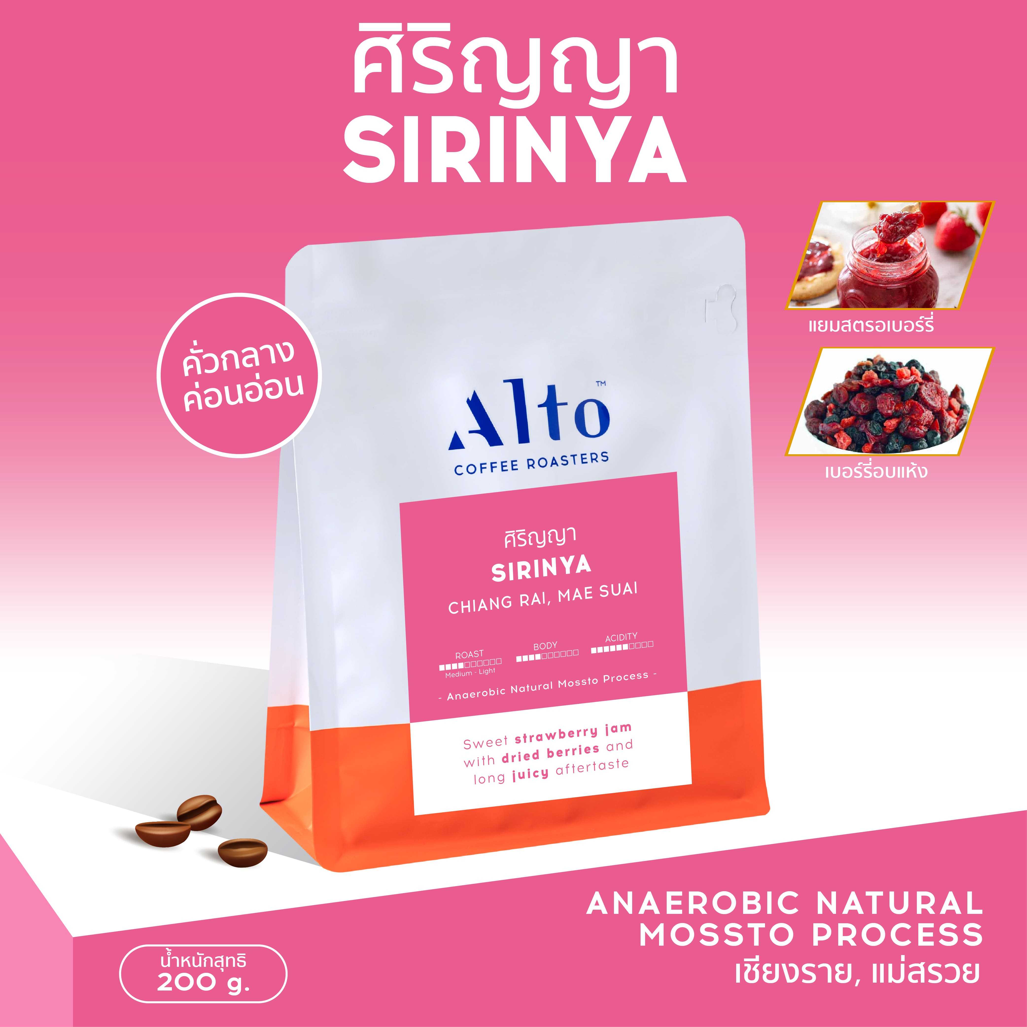 Coffee Beans เมล็ดกาแฟคั่ว - Sirinya, Thailand (ศิริญญา)