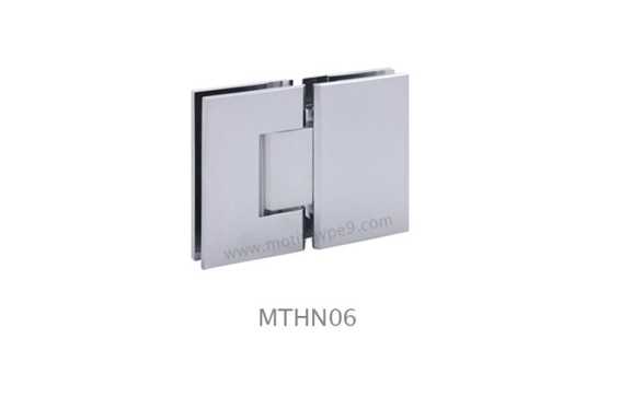 MTHN06-S บานพับกระจกต่อกระจก 180 °