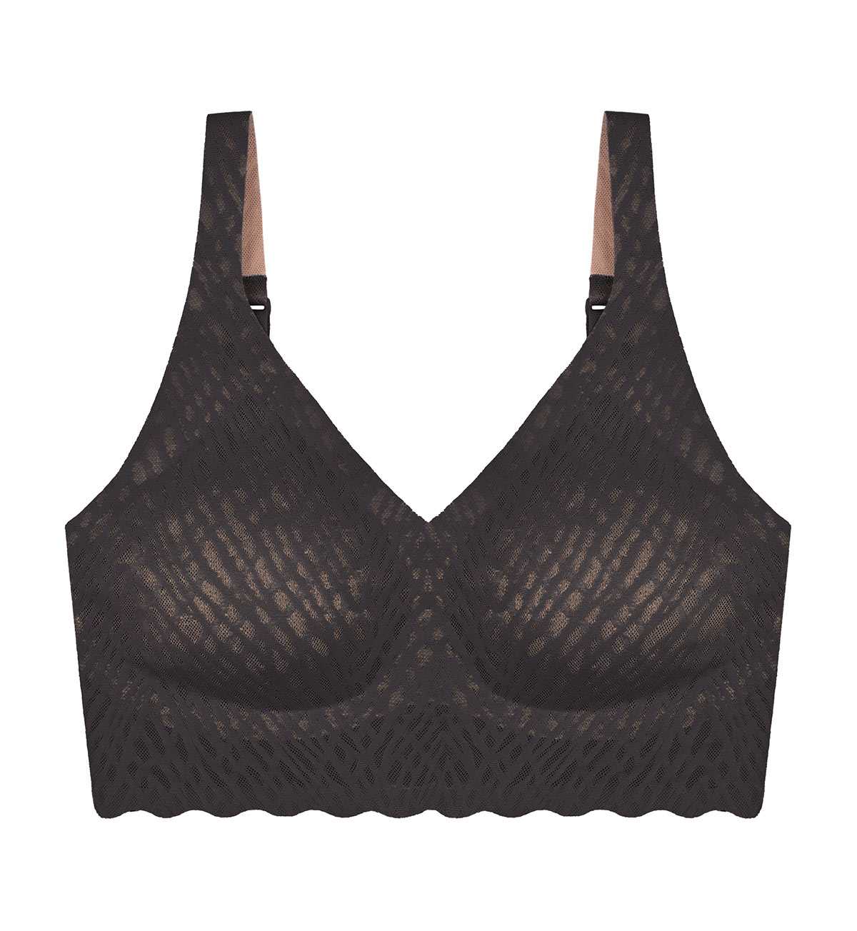 sloggi 10222201 sloggi ZERO Feel Bliss BraletteAX R  0004  เสื้อชั้นใน smart bra สีดำ