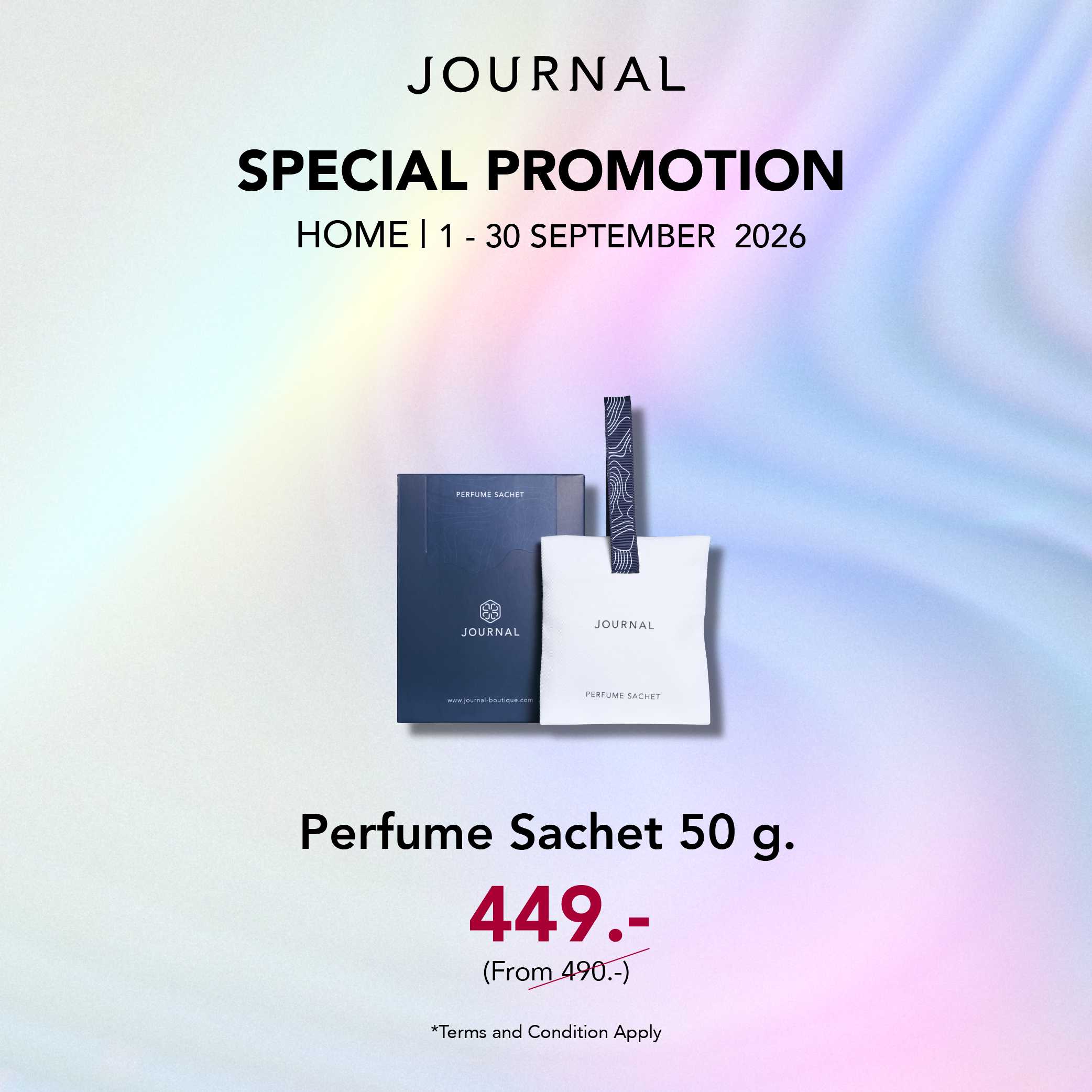 SEP Special✨ Perfume Sachet ลดเหลือ 449.- และของแถมทุกออเดอร์ (ราคาปกติ 490 บาท)