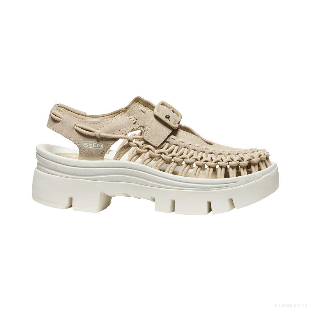 Keen รองเท้า All Gender UNEEK PLT MARY JANE (SAFARI/STAR WHITE)