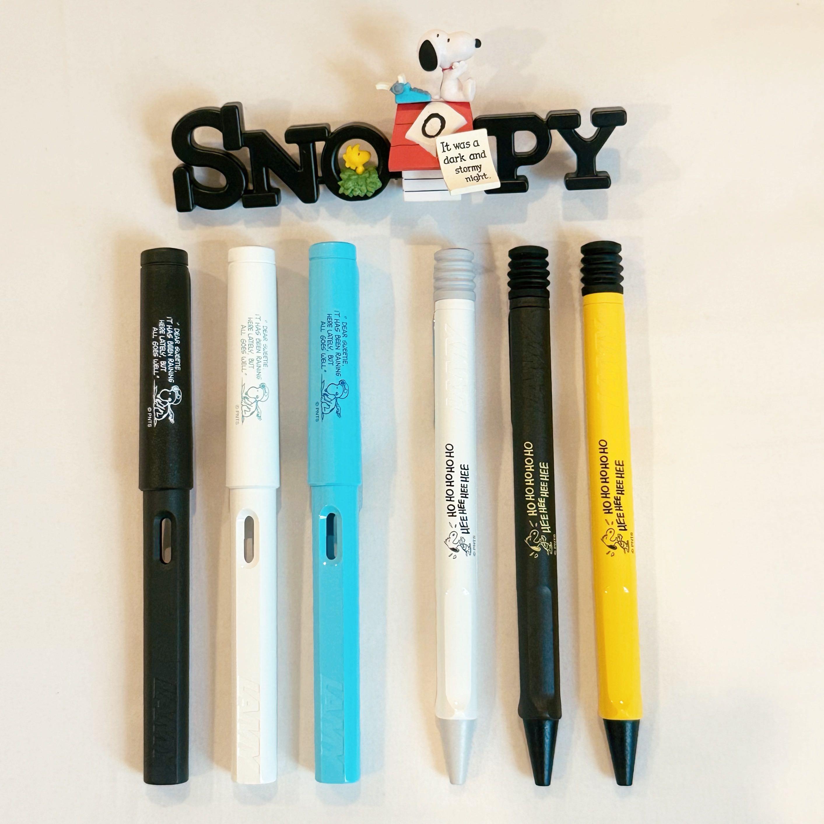 Preorder LAMY Snoopy Peanuts LIFE &TIMES 2024 Limited Japan