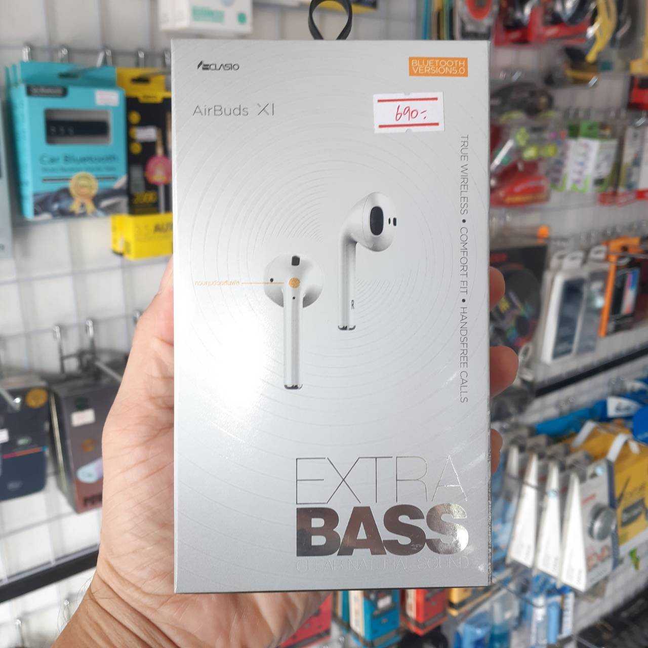 ACLASIO หูฟังไร้สายบลูทูธ AirBuds X1 TWS Bluetooth 5.0 Earbuds Stereo Sound Standard Edition