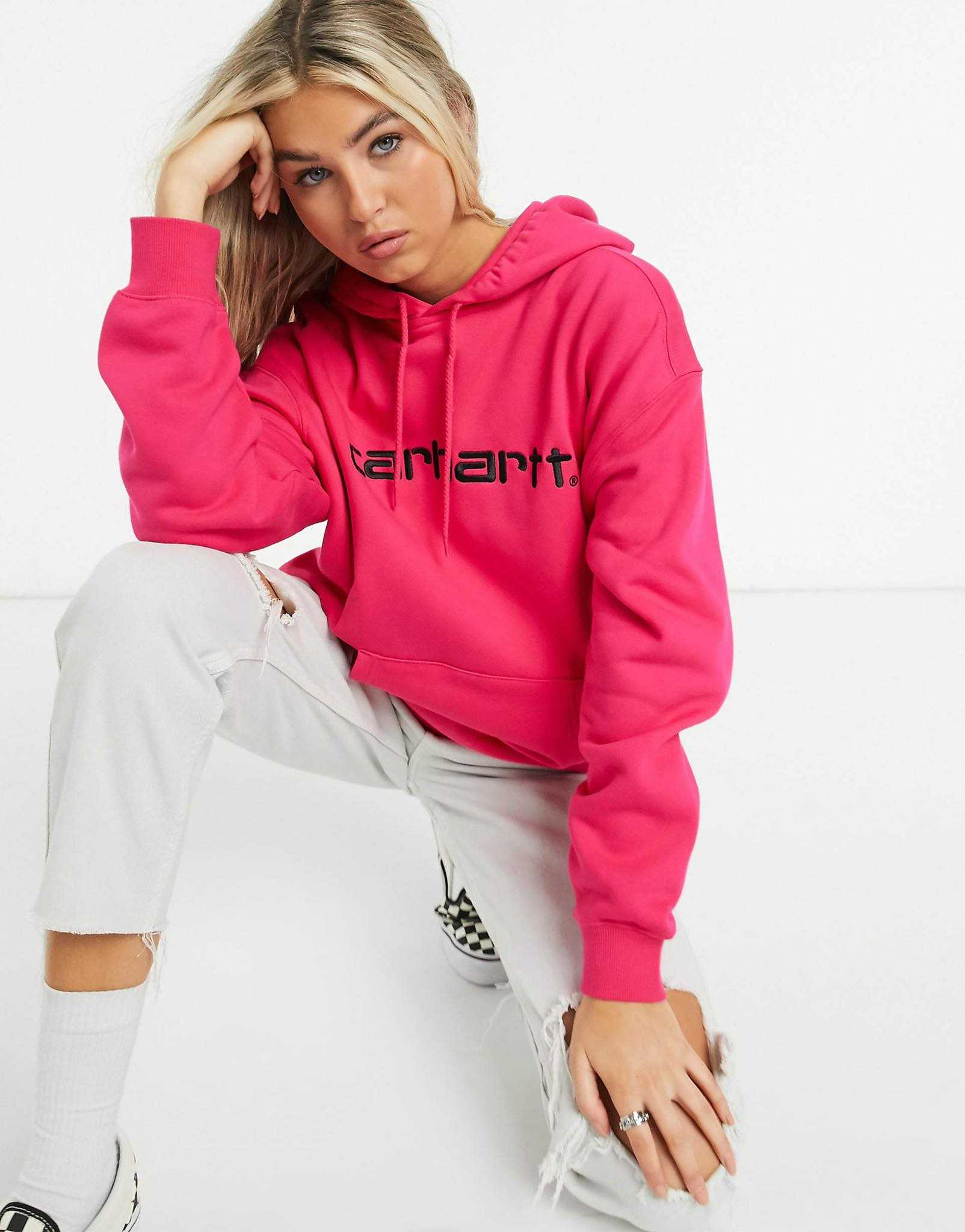 Carhartt WIP Embroidered Logo Hoodie