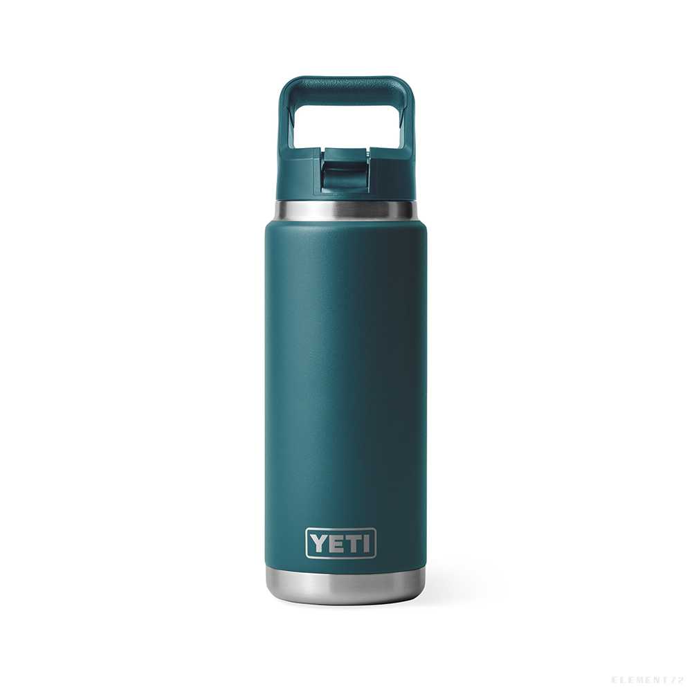 YETI กระบอกน้ำเยติ เก็บความเย็น รุ่น RAMBLER 26 OZ BOTTLE WITH STRAW CAP AGAVE TEAL