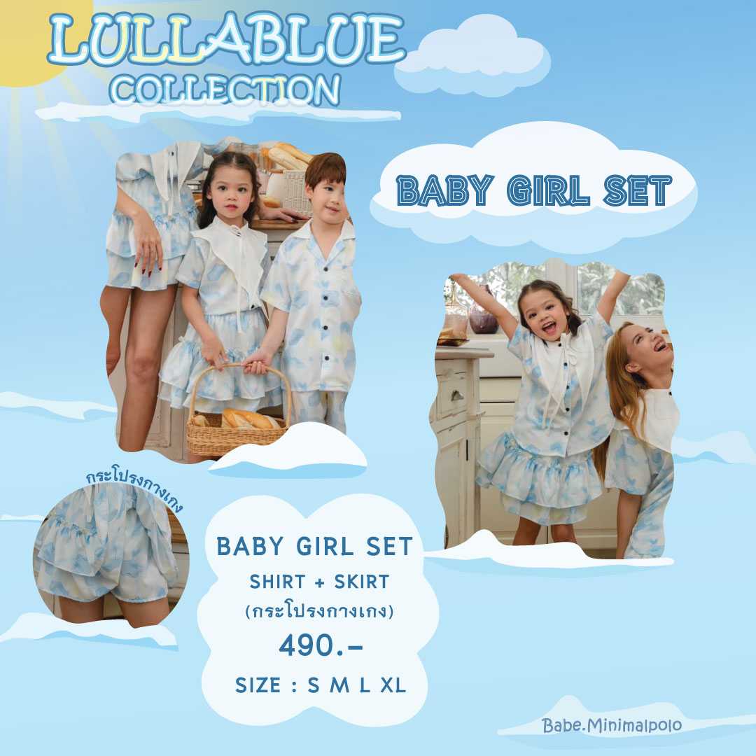 1.Lullablue Baby Girl Set