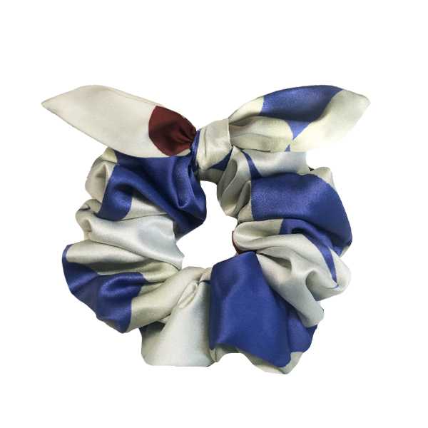 Sparkling Oval Scrunchie