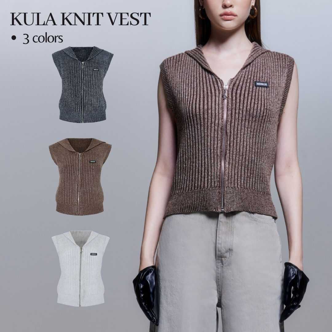 Merge Official - Kula Knit Vest (จัดส่ง 6 Jun)(เปิดขาย 5 May 12:00)
