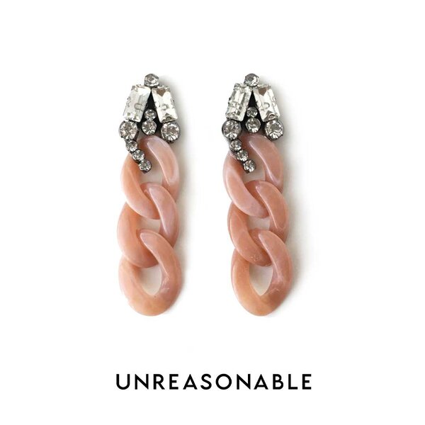ต่างหู Link โอรส ต่างหูคลิป ต่างหูก้านเงินแท้ UA0620-04 Unreasonable Accessories