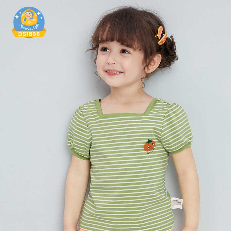 เสื้อแขนสั้น DS1896 (สีเขียว)