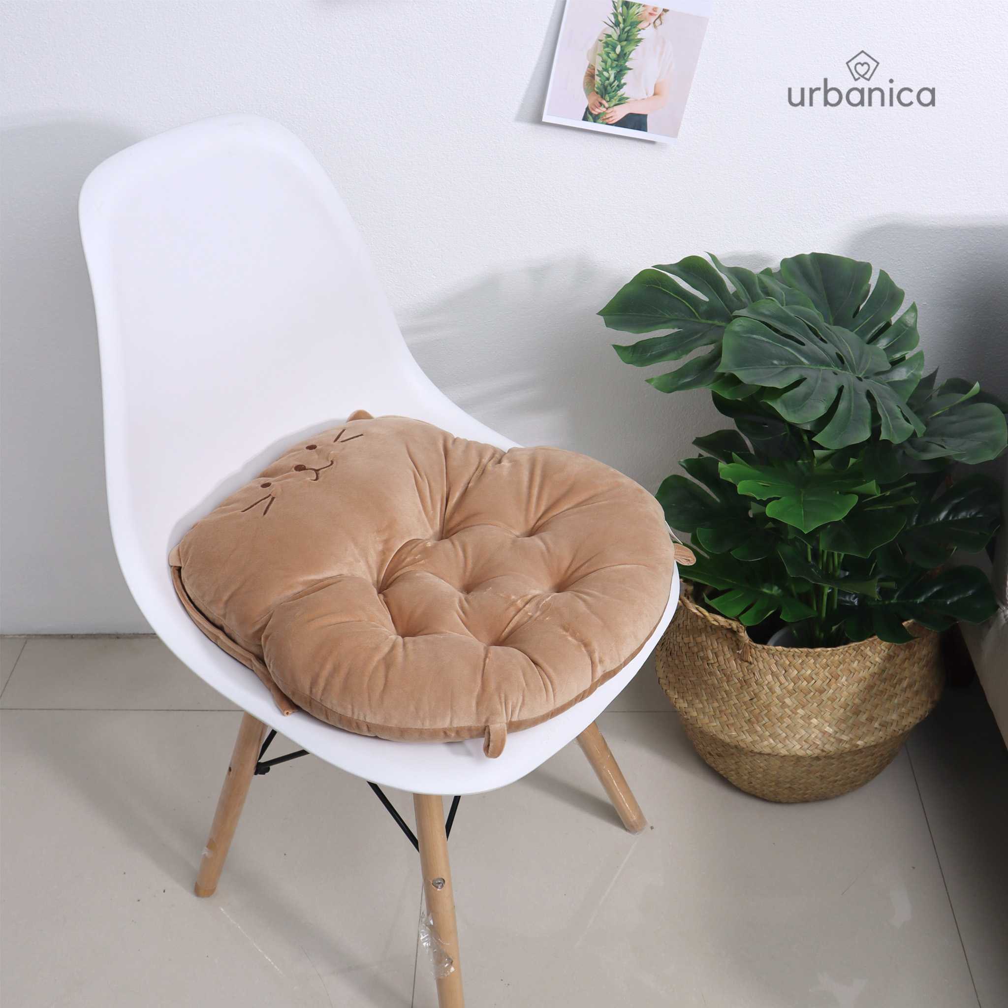 Urbanica เบาะรองนั่งรูปสัตว์ เบาะนั่งสมาธิ เบาะนั่งกับพื้น เบาะรองเก้าอี้ ขนาด 45x45 ซม.