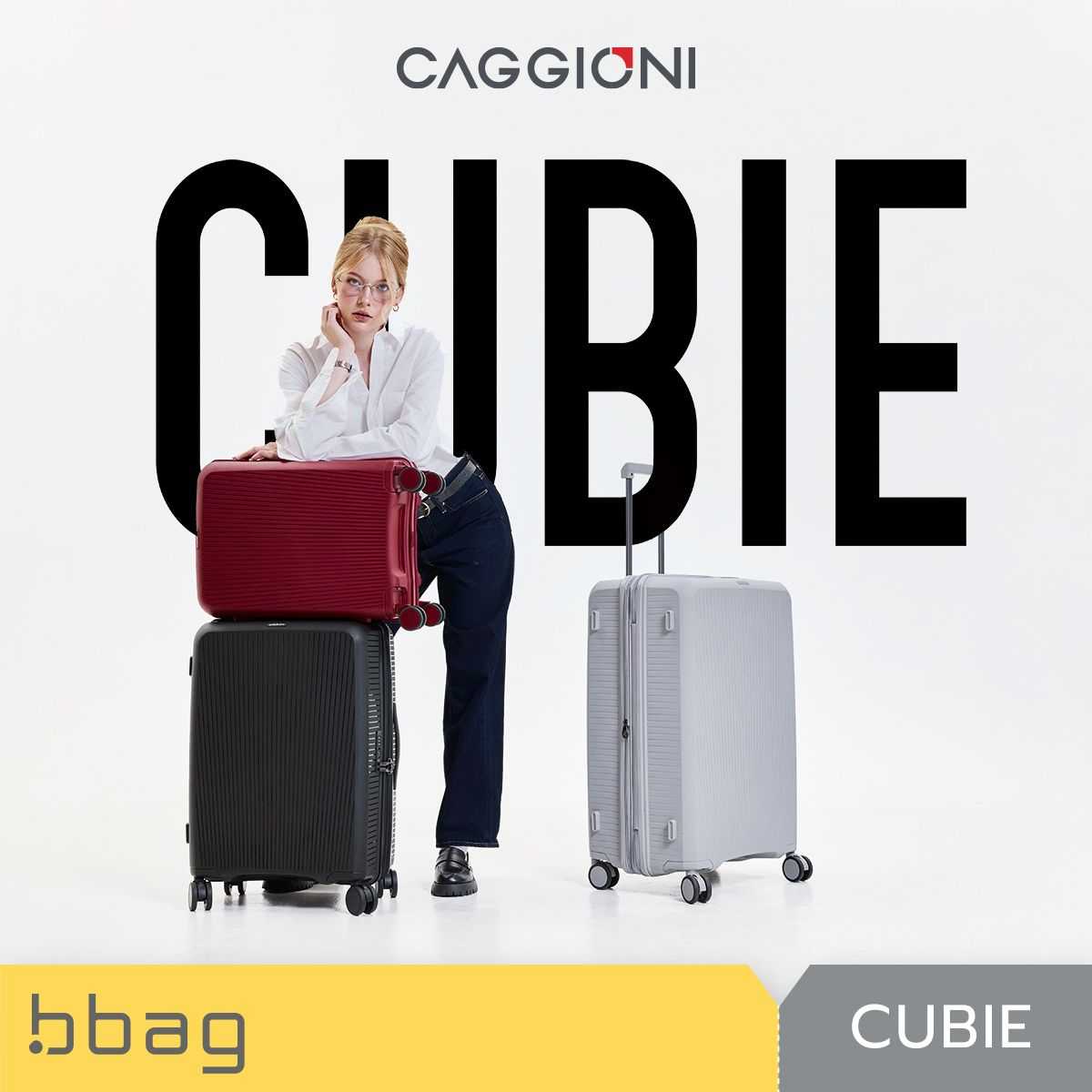 CAGGIONI : กระเป๋าเดินทาง รุ่น คิวบี้ (Cubie : PP011)