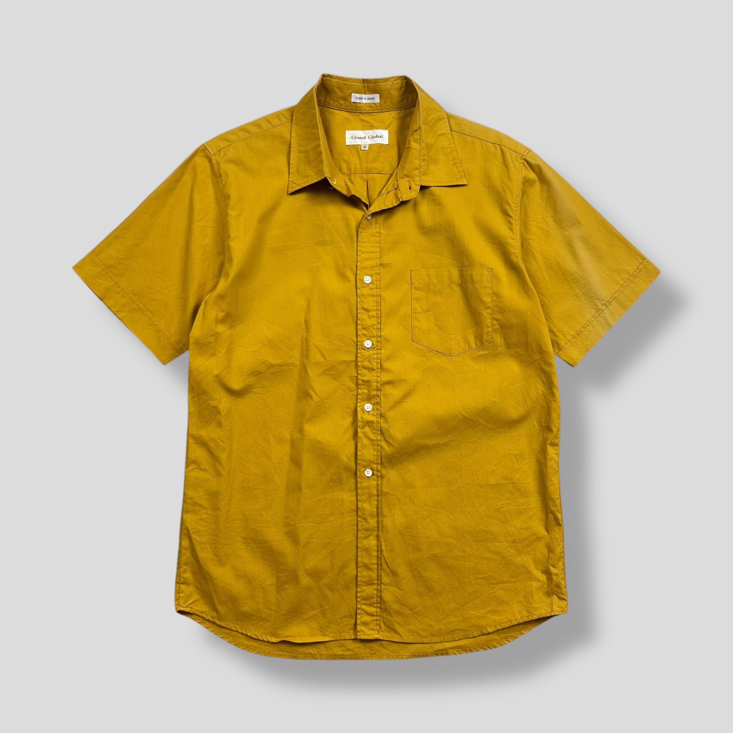 GRAND GLOBAL SHORT SLEEVE POCKET SHIRT 