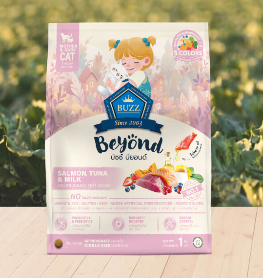 Buzz Beyond Cat 1kg แม่และลูก