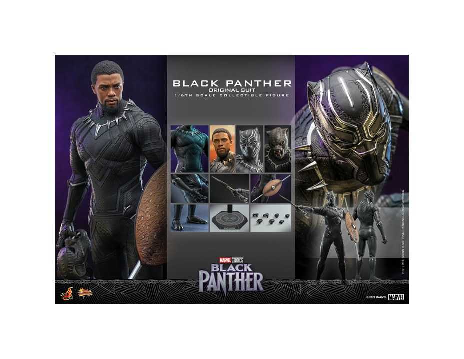 Hot Toys MMS671 Black Panther Legacy - Black Panther (Original Suit )(ku)สินค้าใหม่