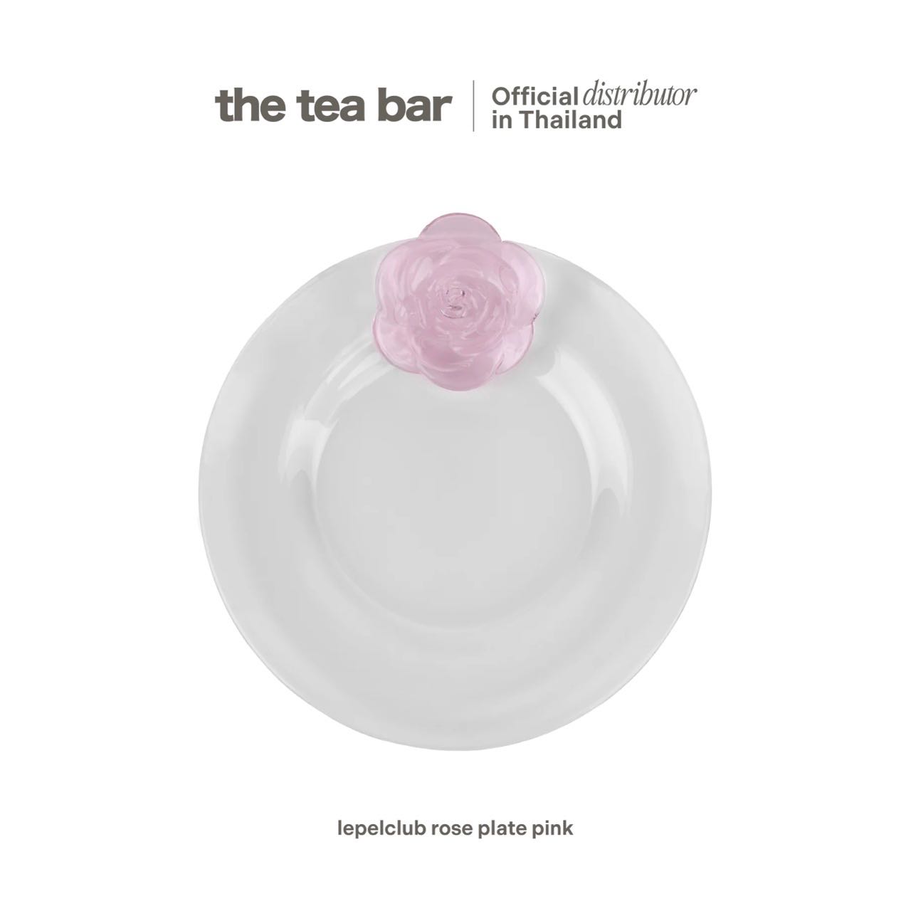 LEPELCLUB rose plate pink
