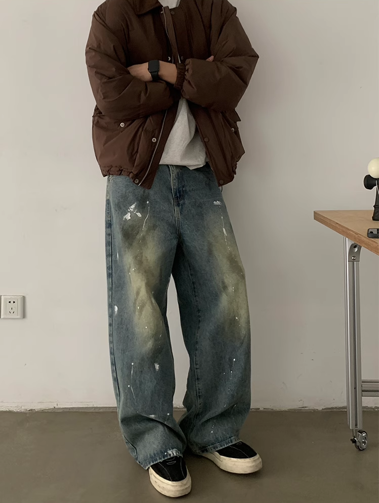 INKNOTS Hand Painted Jeans