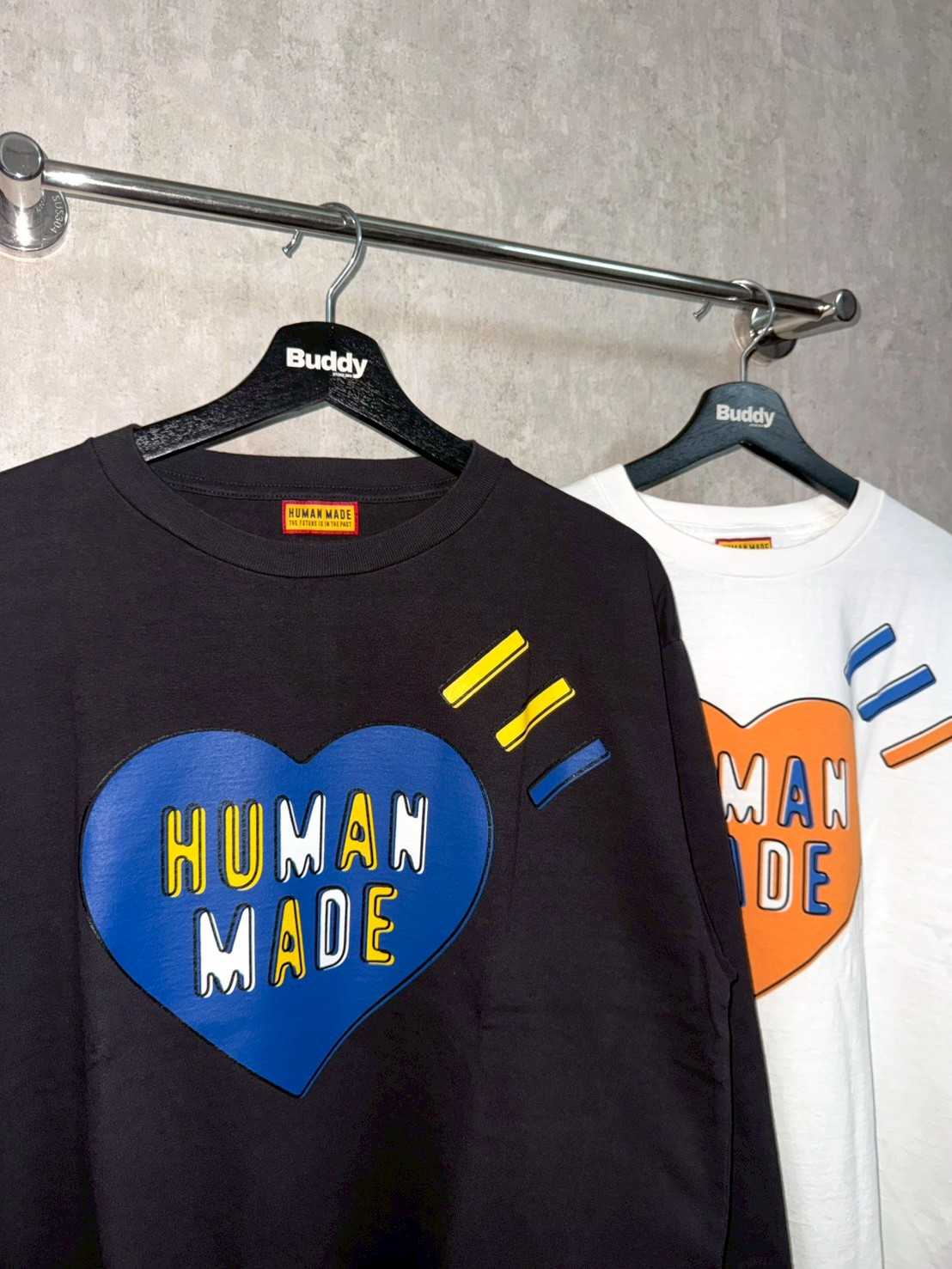 HUMAN MADE GRAPHIC L/S T-SHIRT Black/White