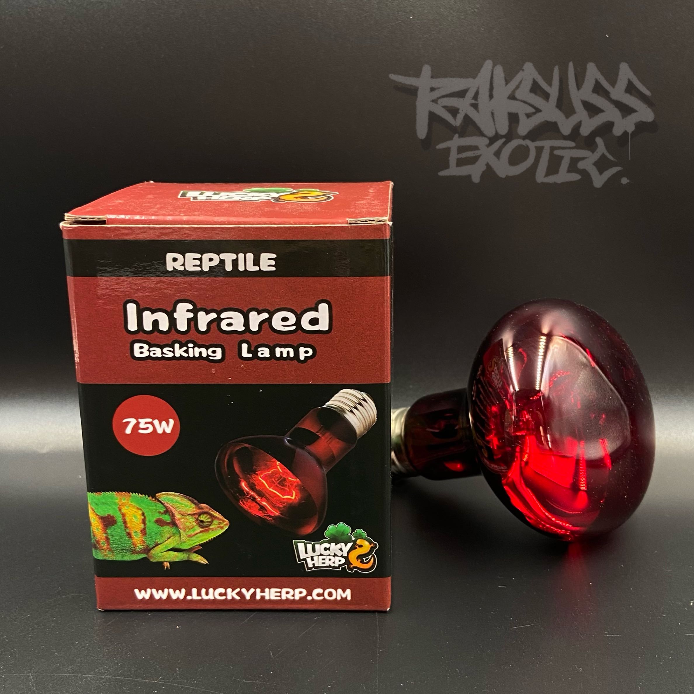 Lucky Herp Infrared Basking Lamp(75w)