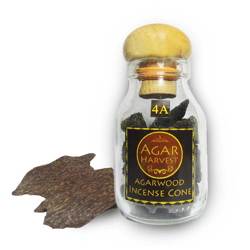 ธูปปั้น ไม้หอม ไม้กฤษณา แท้ Agarwood Incense Cone (Excellence 4A Grade) 12gm