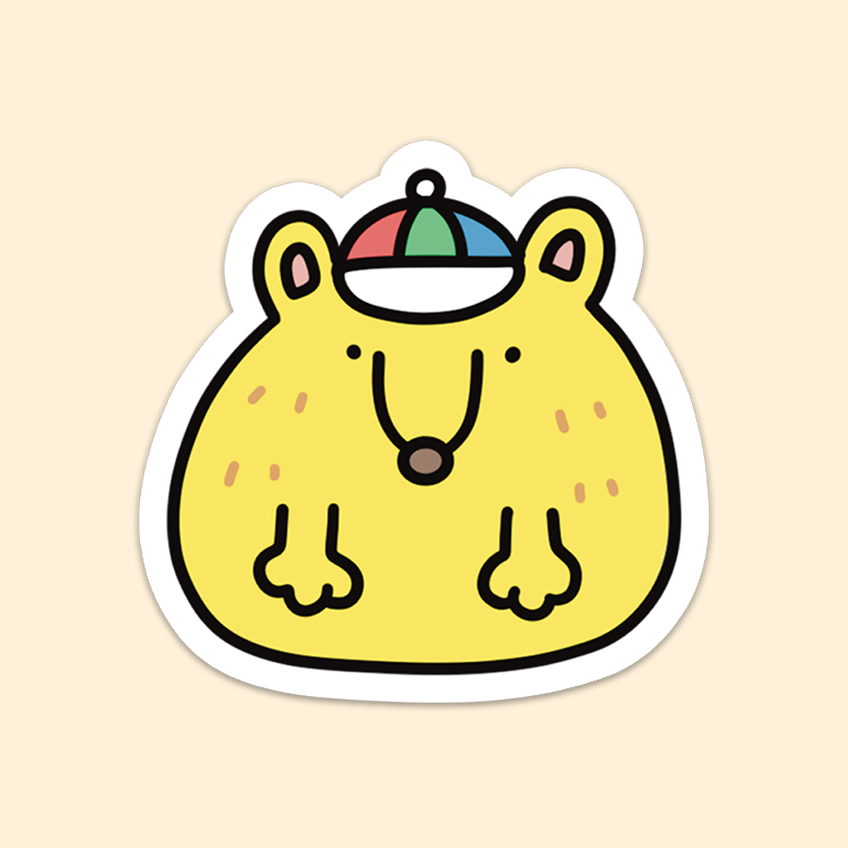 Sticker [หมาเหลือง]