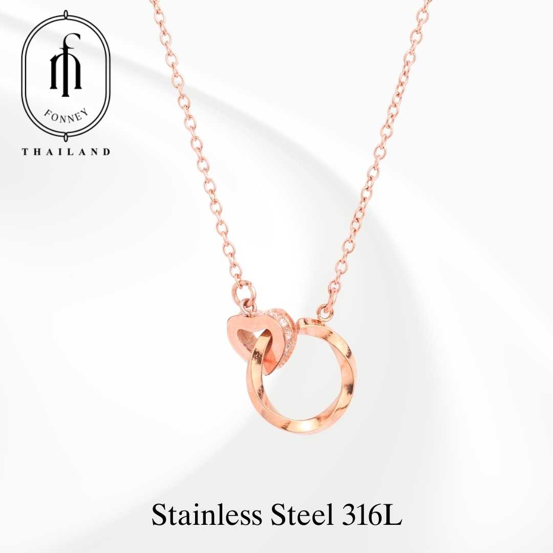 NEW สร้อยคอรุ่นห่วงใย NL-035