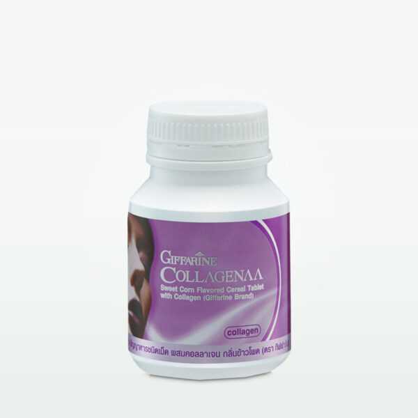 เม็ดเคี้ยวผสมคอลลาเจน กิฟฟารีน คอลลาจีน่า (100 เม็ด) | Giffarine Collagenaa (100 tablets)