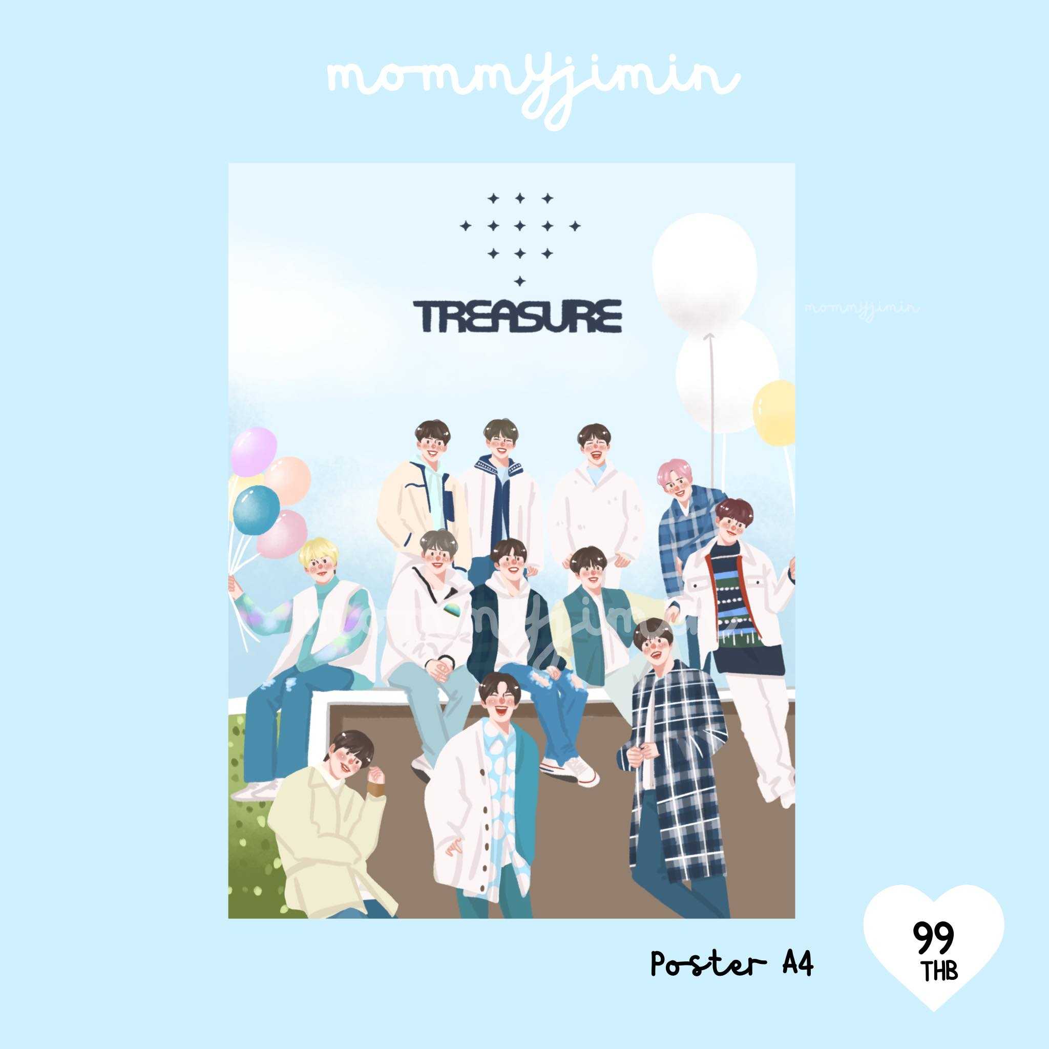 Poster My TREASURE A4