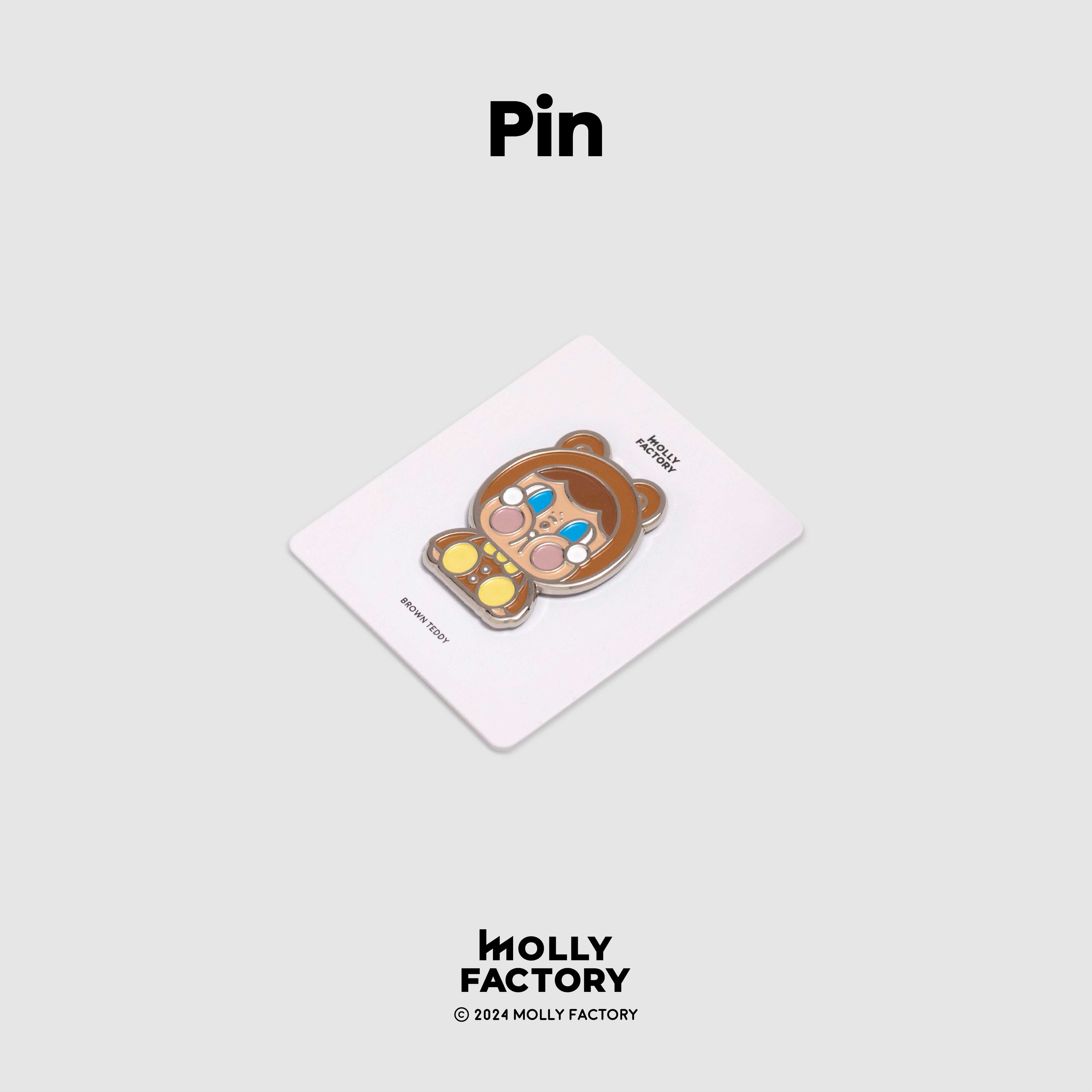 49-CryTeddy Full Body Pin