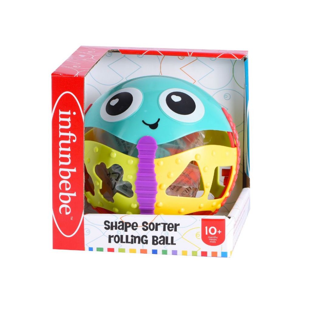 Wel-B x Infunbebe Shape Sorter Rolling Ball (บอลเรียงรูปร่าง)  - ของเล่น ของเล่นเด็ก ลูกบอล เรียง รู