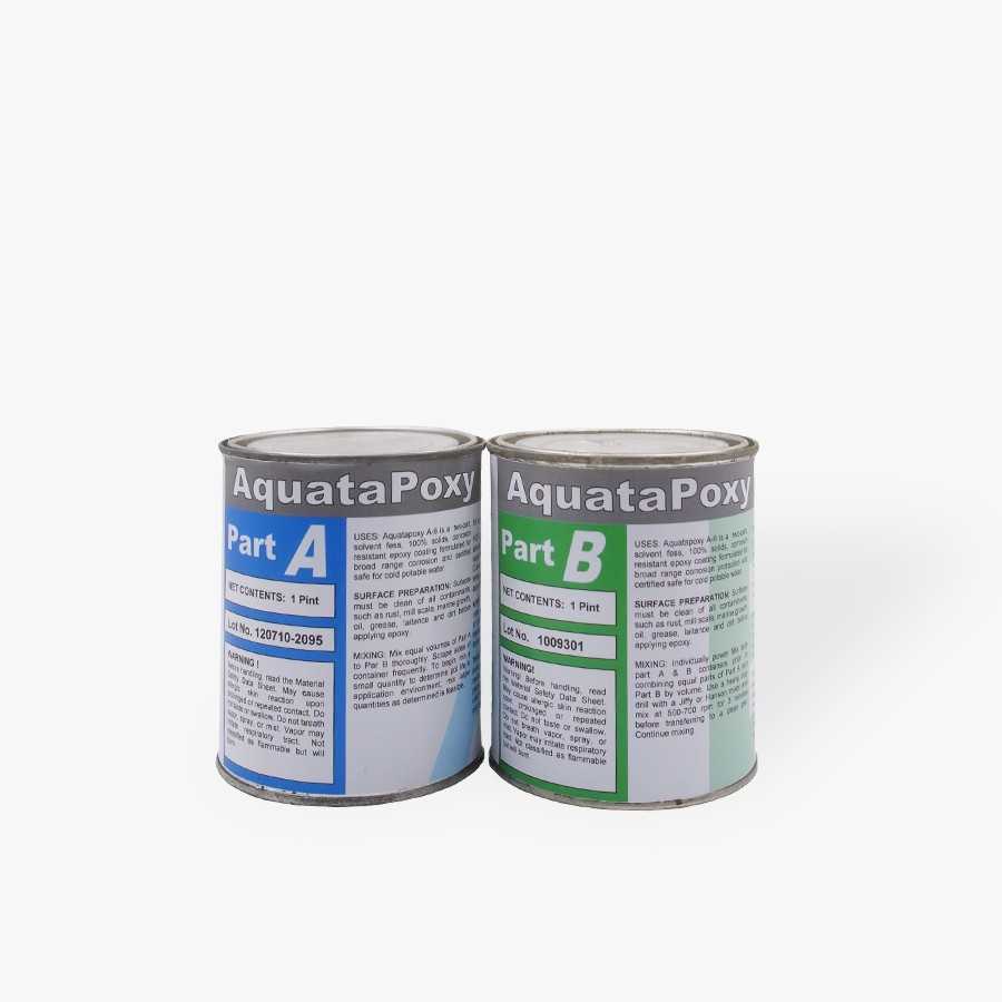 Aquata Poxy A6 อิพ๊อกซี่ทาเคลือบกันสนิม การกัดกร่อน กันซึม ทาใต้น้ำและใช้ในท่อน้ำดื่มได้ NSF รับรอง