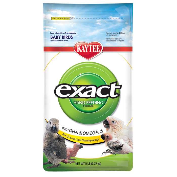 Kaytee Exact Hand Feeding Baby Bird อาหารลูกป้อนสำหรับลูกนก สูตรมาตรฐาน 5lb 2.27กก.