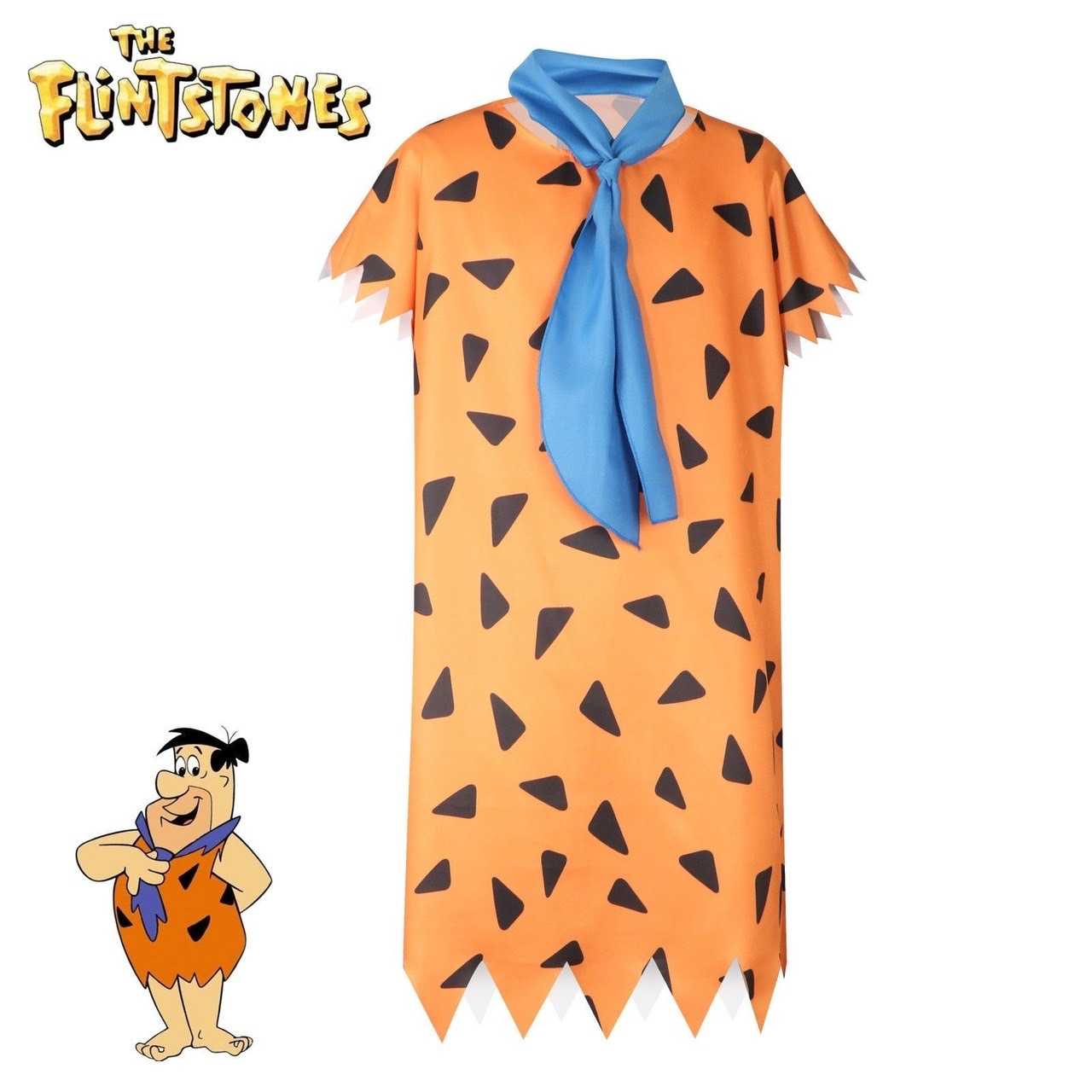 ชุดแฟนซีมนุษย์หินฟลิ้นท์สโตนส์ The Flintstones cosplay fancy suit ชุดมนุษย์ยุคหิน