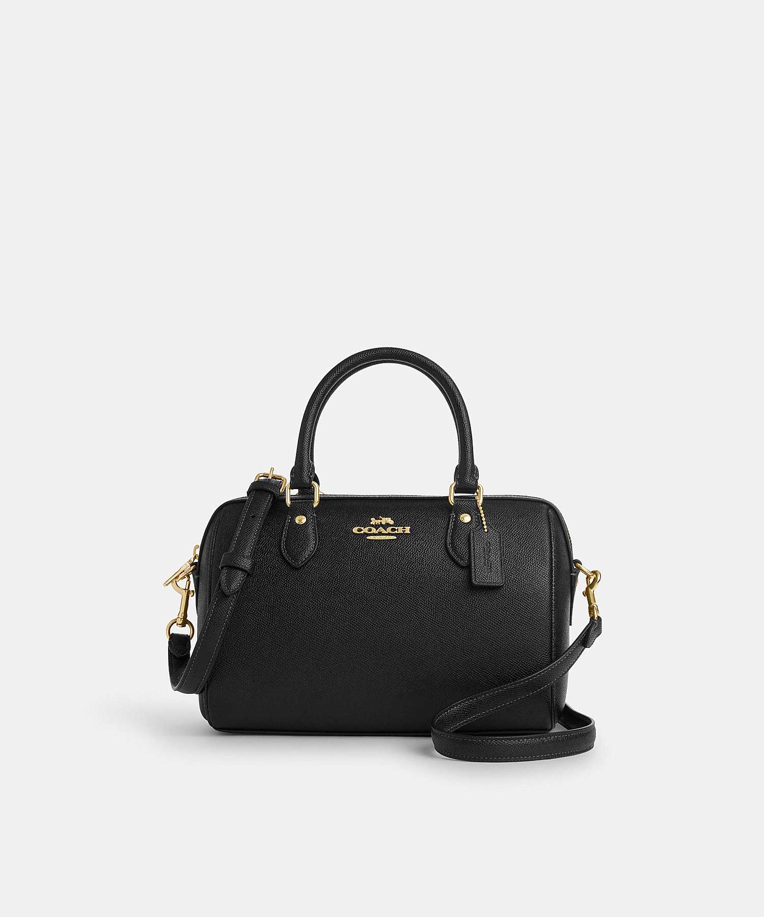 COACH ROWAN SATCHEL BAG  CV403 IMBLK