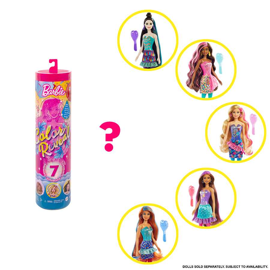 BARBIE COLOR REVEAL PARTY SERIES (GTR96)