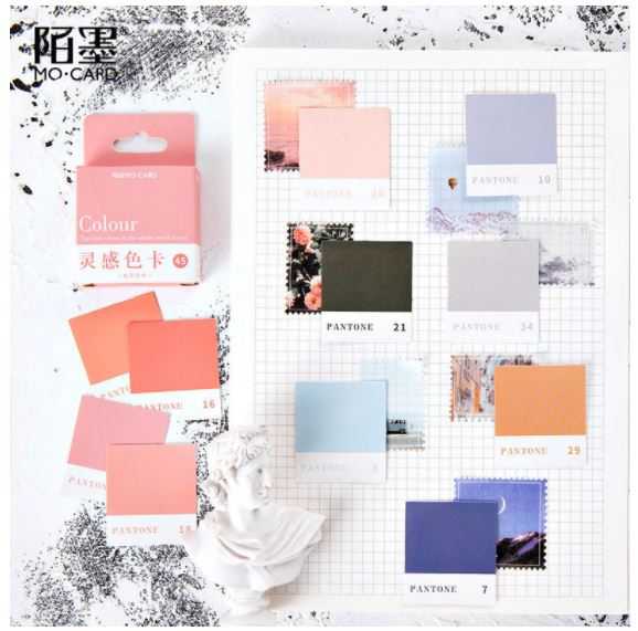 สติ๊กเกอร์ไดคัทแบบกล่อง Pantone
