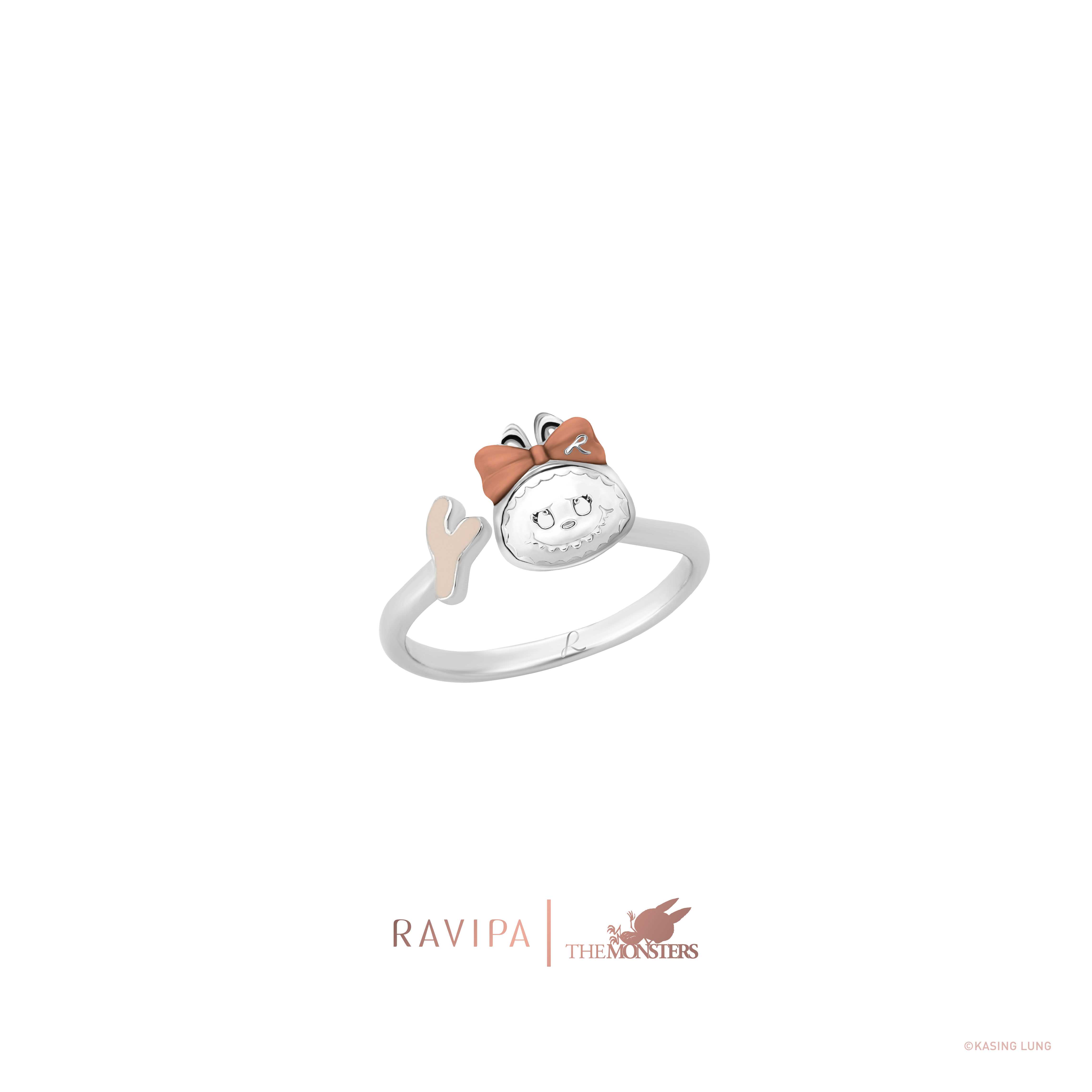Labubu Baby Wishbone Ring