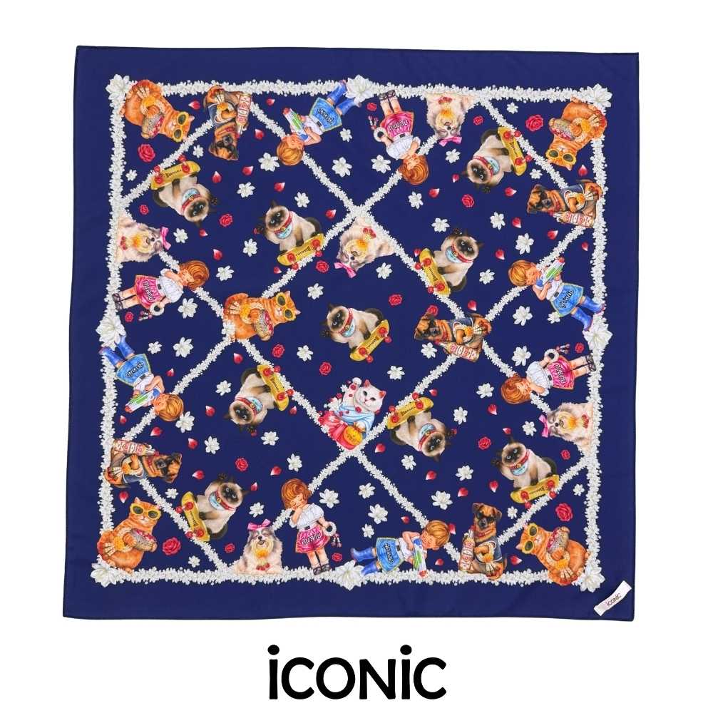 iCONiC SUMMER BLOOM BANDANA #20594-95
