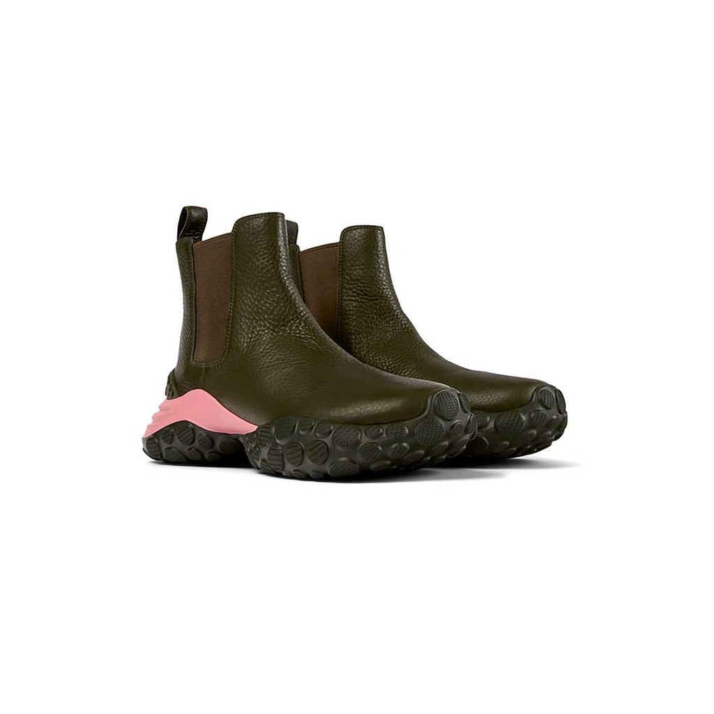 Camper รุ่น Pelotas Mars รองเท้าบูทหนัง ผู้ชาย สี Green - K300488-002