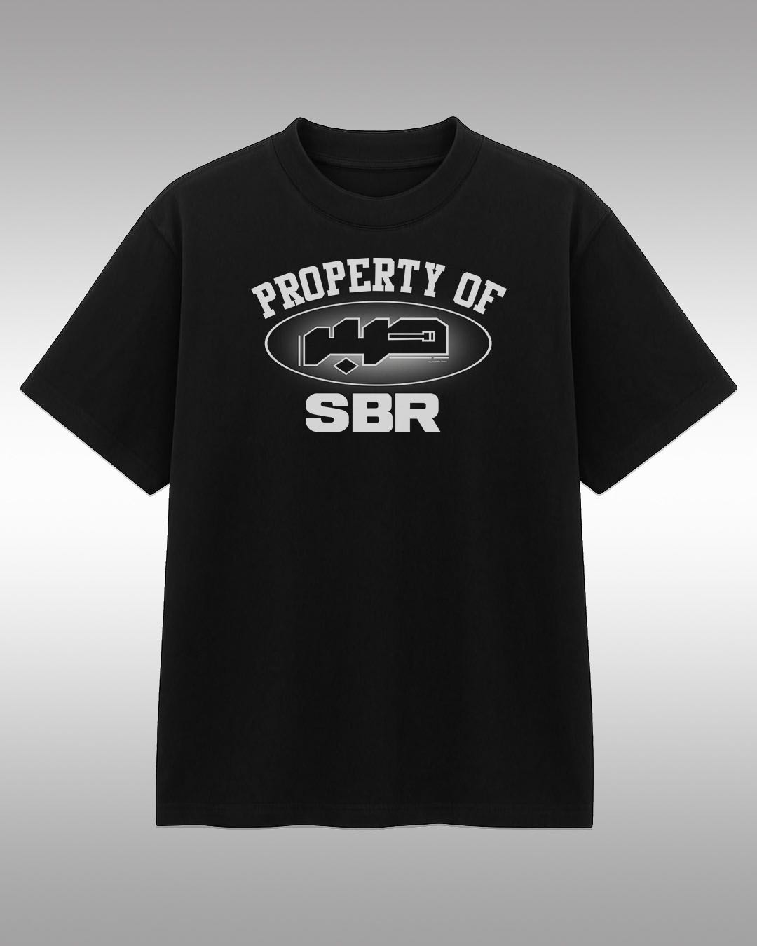 PROPERTY OF SBR LOGO TEE