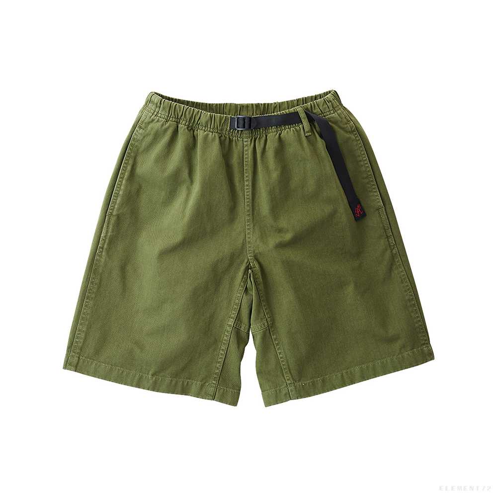 Gramicci กางเกงขาสั้นผู้ชาย รุ่น MEN'S G-SHORT OLIVE