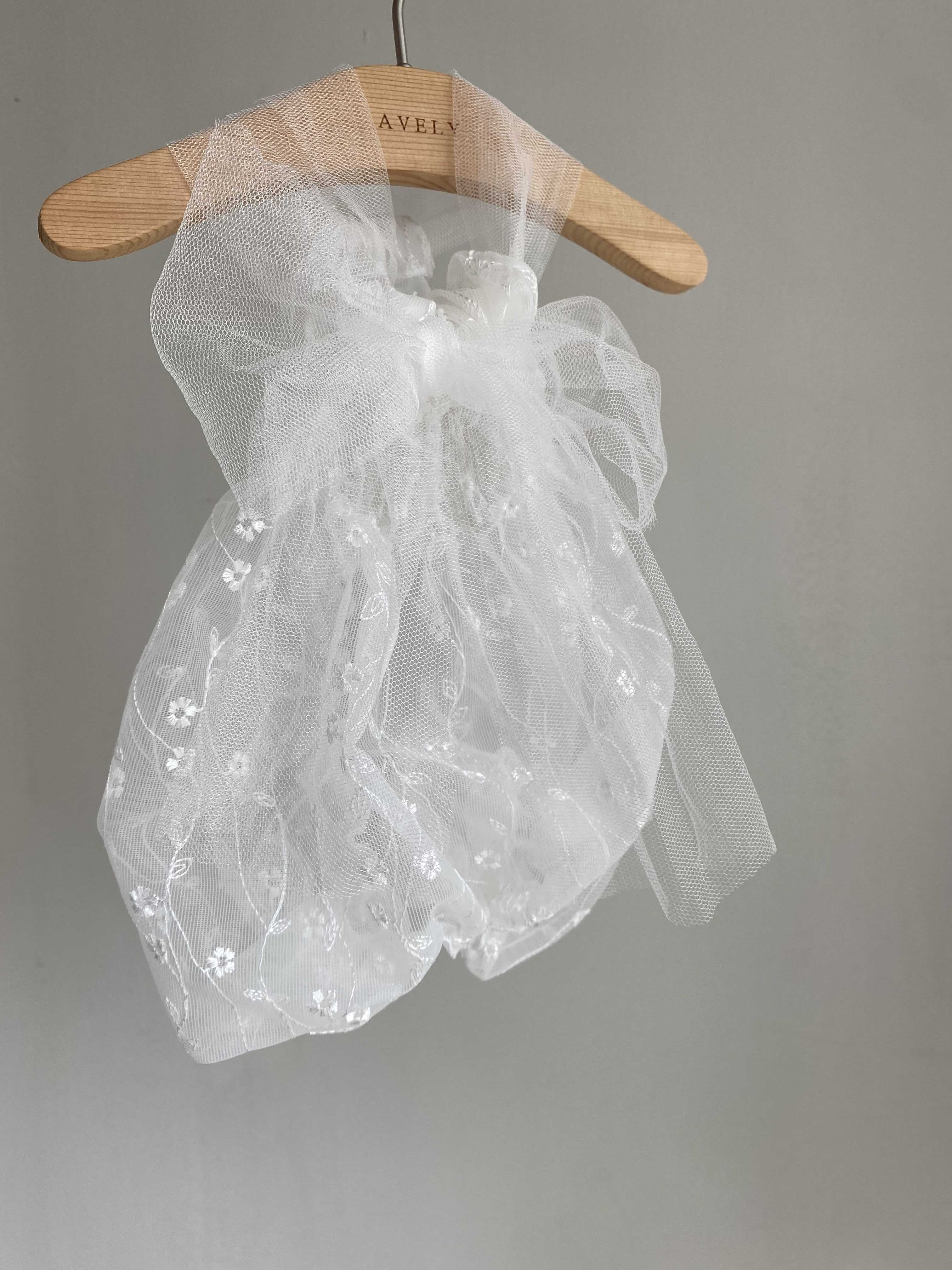 Avely (SM) White Tutu Ombre