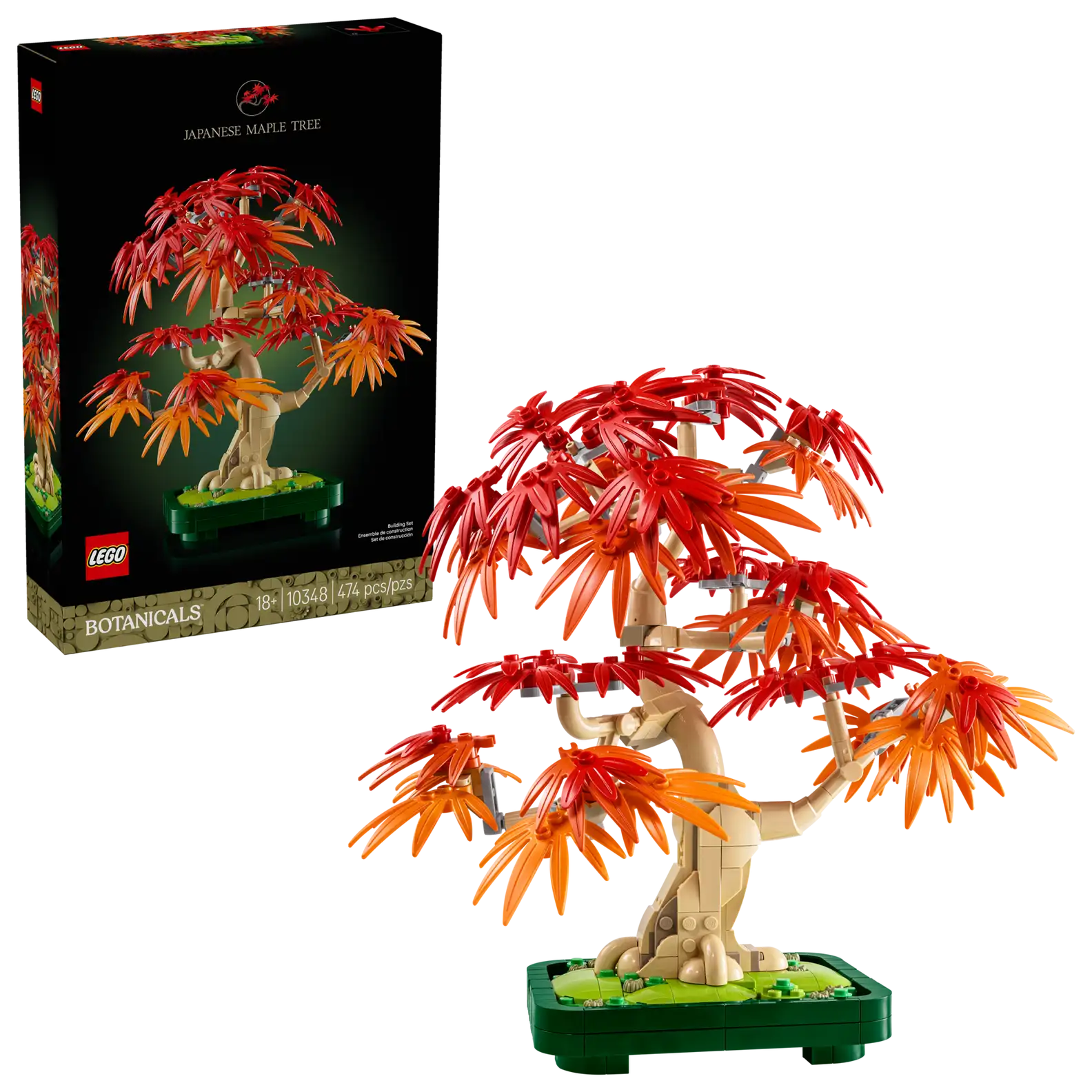 LEGO 10348 Japanese Red Maple Bonsai Tree(สินค้าซื้อแล้วไม่รับเปลี่ยนคืน)