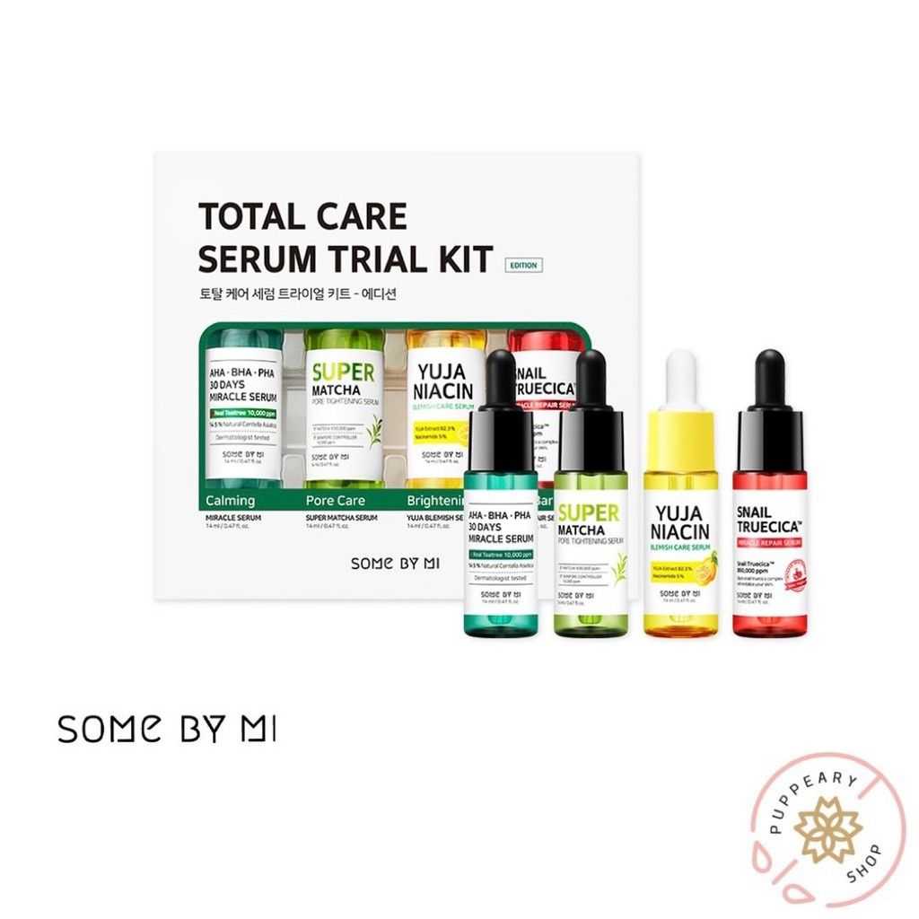 (พร้อมส่ง) SOME BY MI TOTAL CARE SERUM TRIAL KIT ชุดผลิตภัณฑ์บำรุงผิว รวมเซรั่ม